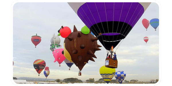 Philippine International Hot Air Balloon Fiesta Balloon Launch